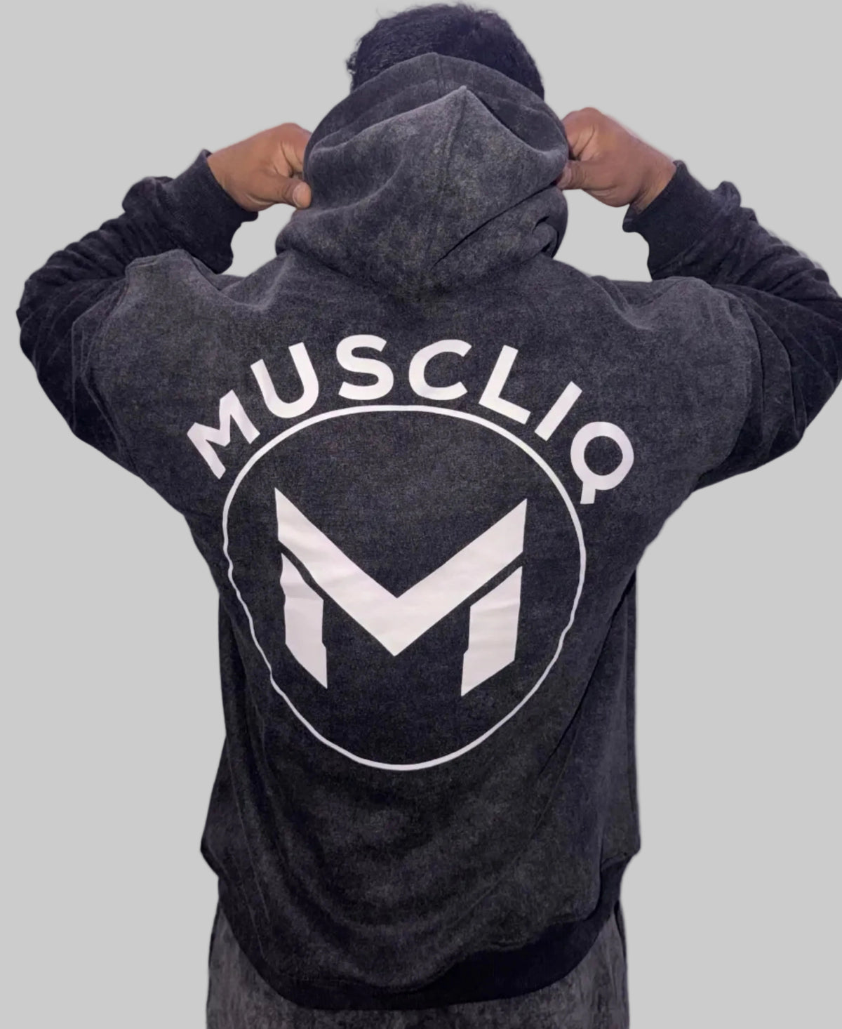 Men's Acid Wash Pullover Hoodie